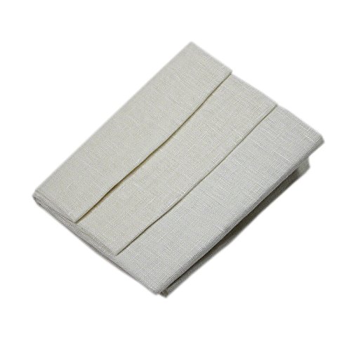 3 Stk. Passiertücher 75x75 cm aus 100% Leinen Abseihtuch Presstuch Käsetuch Safttuch Knödeltuch Natur