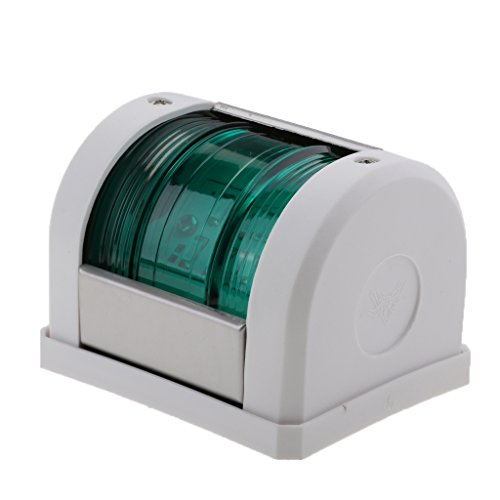 Preisvergleich Produktbild MagiDeal 12v Navigationslaterne Navigationslicht Boot - Grün