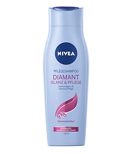 Nivea Pflegeshampoo Diamant, Glanz und Pflege, 4er Pack (4 x 250 ml)