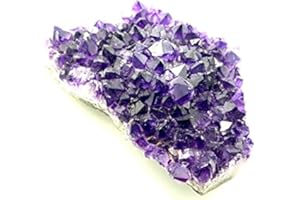 GENERICO TENET - Piedra natural mineral en bruto para cristaloterapia, meditación, reiki (amatista drusa 700/800 g)