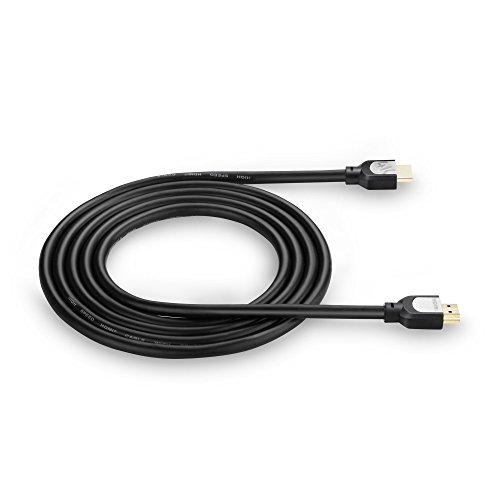 Sentivus 4K HDMI Kabel 5m (Ultra HD, 3D und ARC) auf HDMI 1.3, 1.4 und 2.0 kompatibel mit High Speed Ethernet und 3-fach Schirmung schwarz - 6
