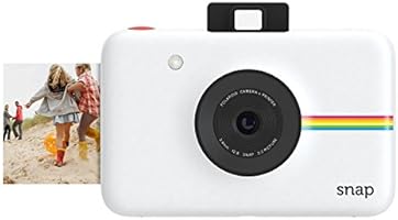 Polaroid Snap Instant Digital Camera (White) wih ZINK Zero Ink Printing Technology
