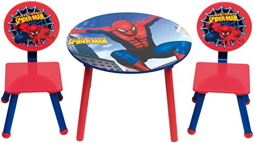 Spiderman Wooden Table & 2 Chairs Set