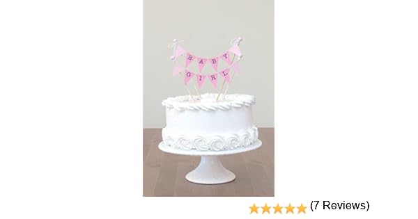 Napravi Rs Fournitures De Loisirs Creatifs Figurines Pour Gateaux Amazing Buntings Baby Girl Decoration Pour Gateau Longueur Ajustable