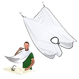 Tablier de toilettage de rasage de barbe, coupe de cheveux de bavette coupe cape