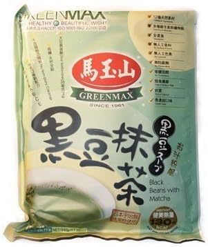 GreenMax (Mayushan) Black Soybean With Matcha 14.7 Oz by DragonMall