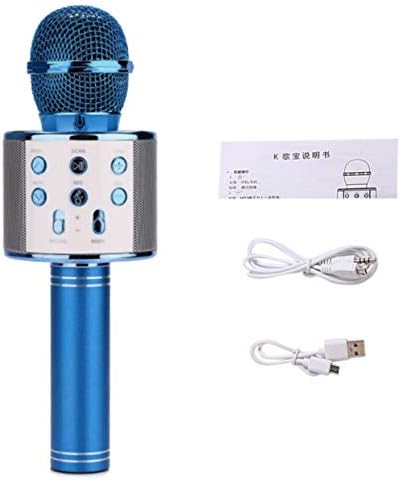 Professional Wireless Bluetooth Microphone High Sensitivity Home KTV Music Playing Oneline Chat Karaoke Microphone for IOS