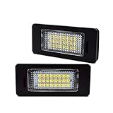 Aplicación: luces de matrícula trasera para coche. Es resistente al agua y seguro en días de lluvia. Razón recomendada: alta relación calidad-precio, fuerte intensidad de luz y salida de corriente ultrabaja, puede proporcionar suficiente brillo y ahorrar mucha energía para tu coche.