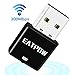 Produktbild eatpow 300 Mbps WiFi Dongles 2.4 G 802.11 N Wireless USB LAN Adapter/Adapter mit internen High Power Antenne und Unterstützung Win7/8/10 System für PC/Laptop/Tablet. schwarz schwarz 300Mbps