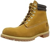 Timberland 6 Inch Double Collar, Bottes Homme, Jaune (Wheat Nubuck), 41 EU