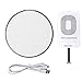 Produktbild Wireless Charger Pad, Asnlove Qi Wireless Charger mit Quick Charger Motus Charging Pad mit Wireless Qi Receiver für für alle Android Handy mit Micro-USB, Samsung Galaxy S5, S6, Note8, Galaxy 8, Galaxy 8 plus, Galaxy S7, S7edge, S8, S8Plus, Note 4, Note5, Note 8, S6Edge, Huawei P8, Sony Xperia Z4, Huawei P10, P10 Lite, P9 Lite