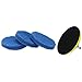 Produktbild happy event 3PCS Badezimmer Küche Reinigungsbohrbürsten-Set Power Scrub Pad Reinigungsset Reinigung Scheuerschwämme (Blau)