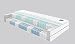 Produktbild IRISETTE Boxspringmatratze Edition TFK, mit Pfeifensteppung, 7 ZonenTonnentaschenfederkern 90X200 CM