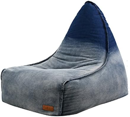 GULUDED Single Triangle Back Lazy Sofa Big Velor Comfort Cover with 5mm Polystyrene Filler Particles - Gigantic Bed, Large Sofa, Comfortable Lounge Chair, Chill Mattress for Kids Adults and Teens