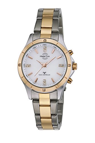 Master Time Funk Fashion Series Damenuhr MTLA-10467-11M, Edelstahl Armbanduhr Bicolor,Rosé,Silber Master Time Funk Fashion Series Damenuhr MTLA-10467-11M, Edelstahl Armbanduhr Bicolor,Rosé,Silber