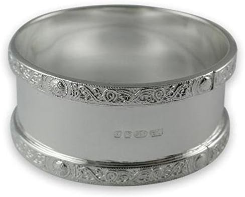 Sayers London Sterling Silver Celtic Napkin Ring