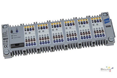 Modulanschlussleiste Alpha-Basis 230 Volt - 4