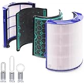PRIMEBAG - Filter passend für Dyson Pure Cool Link Luftreiniger DP04 HP04 TP04 Turmventilator Ersatzfilter HEPA mit Aktivkohl