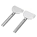 Produktbild HTAIYN 2 Stücke Metallrohr Squeezer Keys Zahnpasta Farbstoff Kosmetische Ölfarbe Creme U Form Wringer Roller Popular