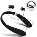 Produktbild Bluetooth Kopförer 4.1 Wireless Kopförer Nackenbügel Headset  mit  super Akkuleistung und Soudqualität, Faltbare Kopfhörer für iPhone X/8/8plus/7/6 Samsung  Android Bluetooth-Gerät