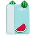 Produktbild LuckyW Samsung J7 2016 Hülle Silikon, 3D Carton Handyhülle für Samsung Galaxy J7 (2016) SM-J710F Soft Silikon Tasche Transparent Clear Klar Durchsichtig Ultra Dünne Schutzhülle - Wassermelone
