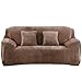 Produktbild HM&DX Stretch Sofaschonbezug, Gestrickte elastisch Einfarbig Polyester-Spandex gewebe Sofahusse Für Wohnzimmer Schlafzimmer-Kamel Sessel