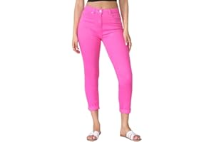 UC Ex Famous Store Mom Jeans High Waisted for Women UK, Ladies Ankle Grazer Relaxed Fit Jean