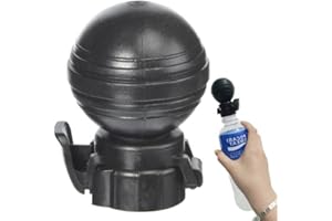 FGNUAY Fizz-Keeper peut pomper et verser, pompe à soda, gardien des boissons gazeuses et des sodas, noir, 1 paquet