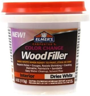 Elmers E915 4 Oz White Carpenter's® Color Change Wood Filler by Elmer's Products