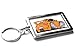 Price comparison product image Koolart Cartoon Car Porsche 911 GT3 Metal Keyring With Gift Box (Orange)