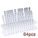 CrisNails® Nail Display Sticks Display Stands Tips Samples Rack PracticeTool 64pcs
