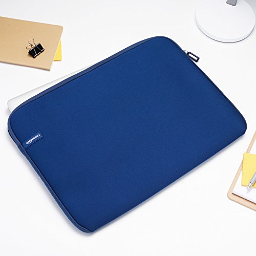 AmazonBasics Laptop-Schutzhülle, für eine Bildschirmdiagonale von 17,3 Zoll, Marineblau - 7