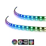 rainbow led controller 5V adressierbarer RGB LED-Sehnsuchstreifen: Aus 15 adressierbaren RGB-LEDs für die Beleuchtung mit mehreren Farbeffekten