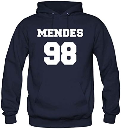 Women's Shawn Mendes 98 Long Sleeve Sweatshirts Hoodie -  Blue - 
