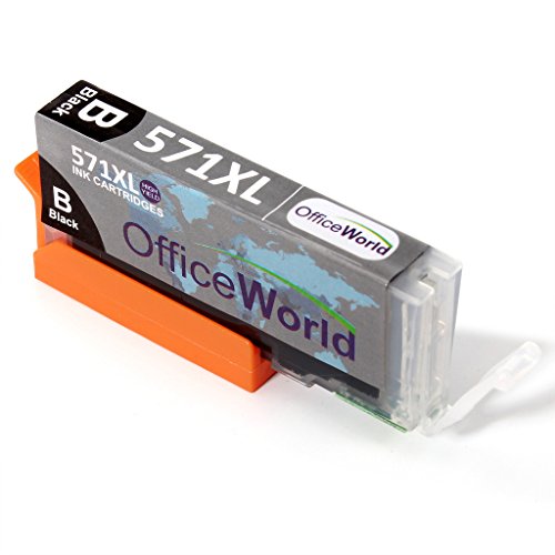OfficeWorld Kompatible Patronen Ersatz für PGI-570XL CLI-571XL Druckerpatronen (2PGBK, 2BK, 2C, 2M, 2Y) Hohe Kapazität mit PIXMA MG5750 MG5751 MG5752 MG5753 MG6850 MG6851 MG6852 MG6853 TS5050 TS5051 TS5053 TS5055 TS6050 TS6051 TS6052 - 4