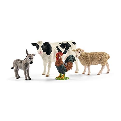 Schleich- Farm World Starter-Set Figura animal, Multicolor (42385)