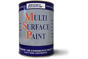 Bedec Multi Surface Paint Soft Matt Anthracite Grey 750ml