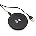 Produktbild zanasta Wireless Charger Drahtlose Induktive Qi Ladestation, Ladegerät für Samsung S7/S6, iPhone 8/iPhone 8 Plus/iPhone X, Nexus, HTC, LG und andere, Schwarz