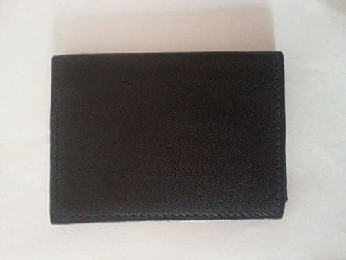 Genuine Hand Made Soft Leather Bus Pass Oyster ID Credit Card Travel Wallet Real Thin Compact
