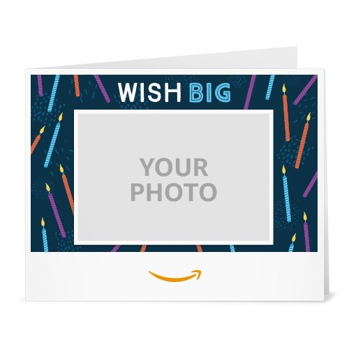 Upload Your Photo Wish Big Printable Amazon.co.uk Gift Voucher