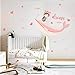 Produktbild GLYOUNG Wandaufkleber Boat of Dream Wandtattoo Aufkleber Home Decor DIY Abnehmbare Art Vinyl Wandbild Für Kinderzimmer/Sofa/Schrank