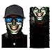 Produktbild wetour Multifunktionstuch Bandana Schlauchtuch Gesichtsmaske, Clown Taro-Horror ür Halstuch, Face Shield, Gesichtsmaske Motorrad, Fahrrad und Skifahren- Verschiedene Muster