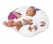Love2Sleep BABY FEEDING/ NURSING PILLOW HOLLOWFIBRE FILLED FOR COMPLETE SUPPORT: BUTTERFLIES