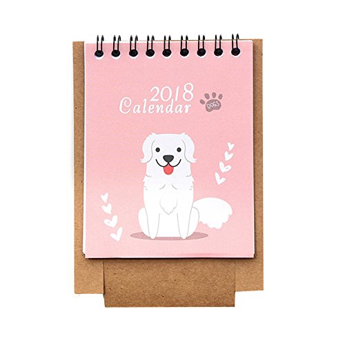 Download Outflower 2018 Cartoon Creative Desk Calendar - Kraft Paper Stent Fruit Calendar 12.5CM*9.5CM