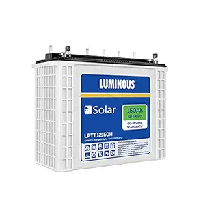 Luminous LPTT12150H 150Ah Solar Tall Tubular Battery (60Months)