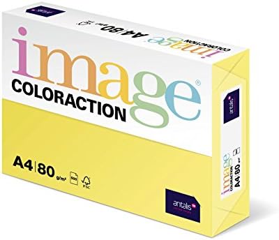 Image Coloraction Lemon Yellow (Florida) A4 210x297mm 80gm2 fsc4 500sh/RM 5rm/BX