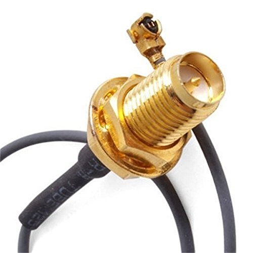 Winwill® 2pcs IPEX U.fl / IPEX zu RP-SMA weibliches Pigtail 20cm für Mini PCIe Wifi MHF1 MHFI