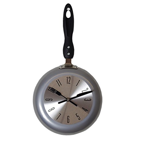 Uhr Pfanne Wanduhr Küchenuhr