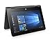 Price comparison product image HP Stream x360 11-aa002na Convertible Laptop (11.6 inch, Touch-Screen, Intel Celeron N3060, 2 GB RAM, 32 GB eMMC, Office 365, 1 TB OneDrive Cloud Storage, Windows 10) - Jack Black