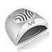 MelodySusie® Silver Portable Mini Cute Size Handy Nail Dryer for Drying Nail Polish, Acrylic Nail